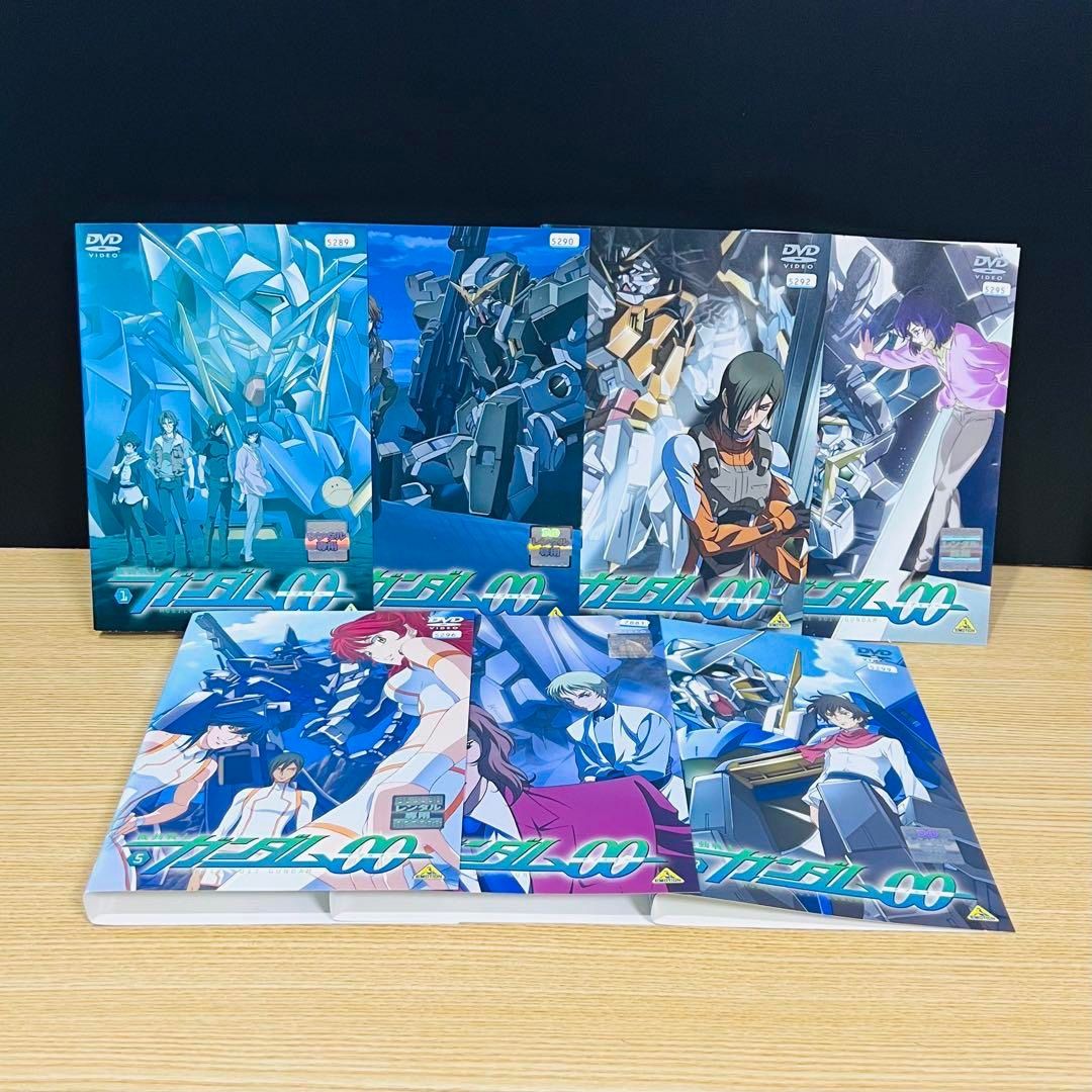 全14巻 機動戦士ガンダム ダブルオー 1期 2期 DVD レンタル落ち 機動戦士ガンダムOOダブルオー 1期＆2期 DVD全14巻 レンタル落ち