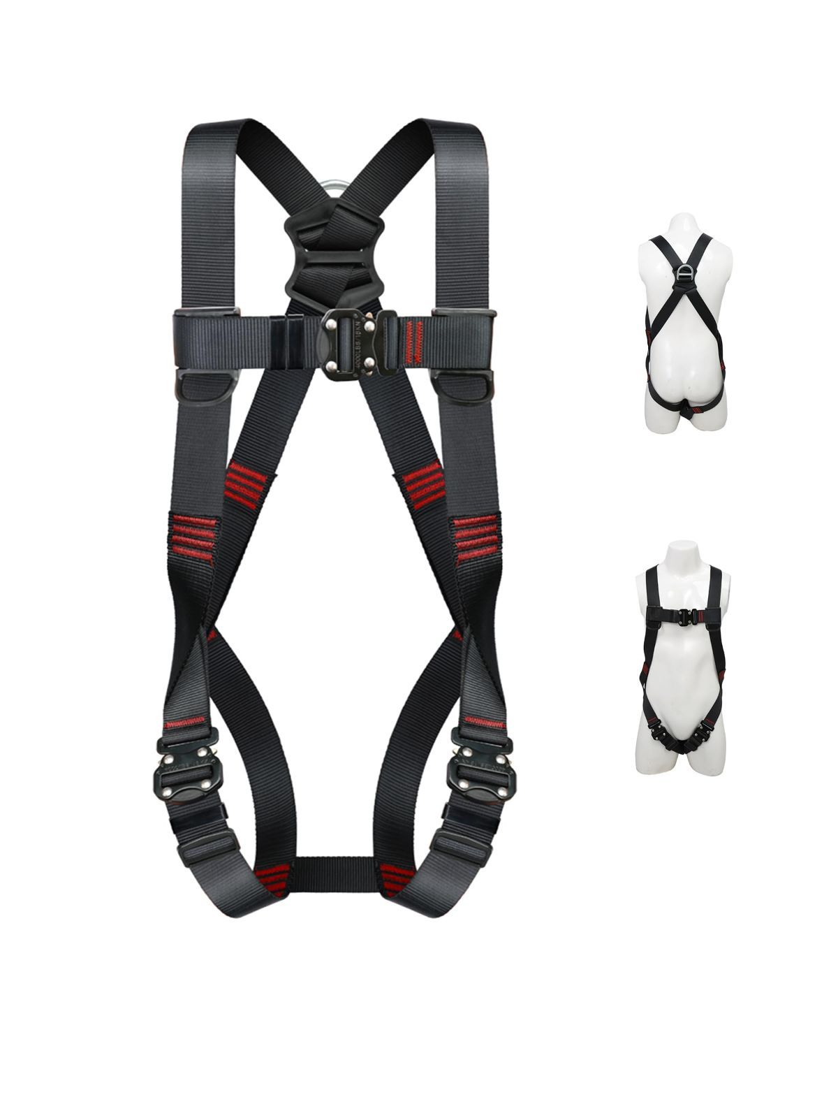 【新着商品】フルハーネス本体 ハーネス型墜落制止用器具 フルハーネス ハーネス安全帯 新規格 ワンタッチバックル 着脱簡単 建設 電力 高所作業用 使用可能質量 100kg 身長 155-175cm 最適