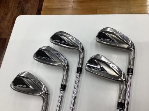 中古】 テーラーメイド STEALTH 5S アイアンセット IR KBS MAX MT85 JP