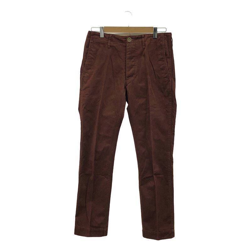 visvim / ビズビム | SLIM CHINO / シンチバック スリムチノ