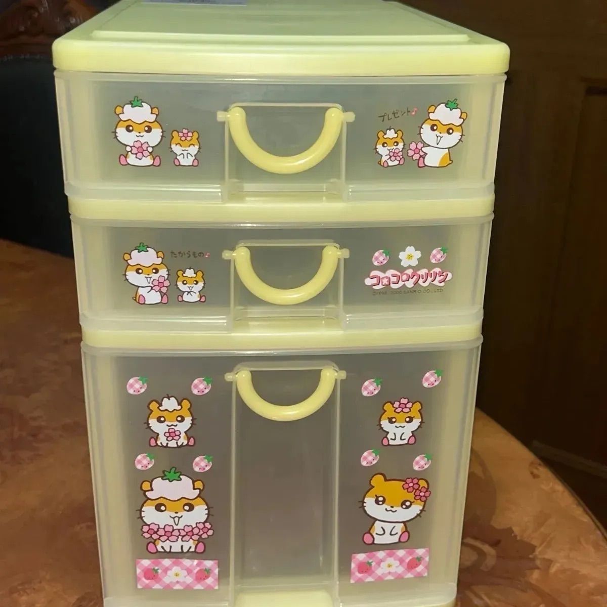 コロコロクリリン　収納ケース　　三段引き出し コロコロクリリン 収納ケース 三段引き出し S a n r i o - メルカリ