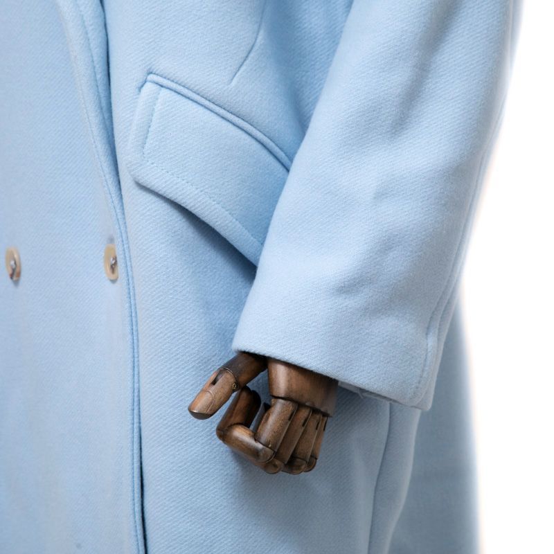 ザラ ロングコート ダブル ロング丈 MANTECO マンテコ コラボ ウール