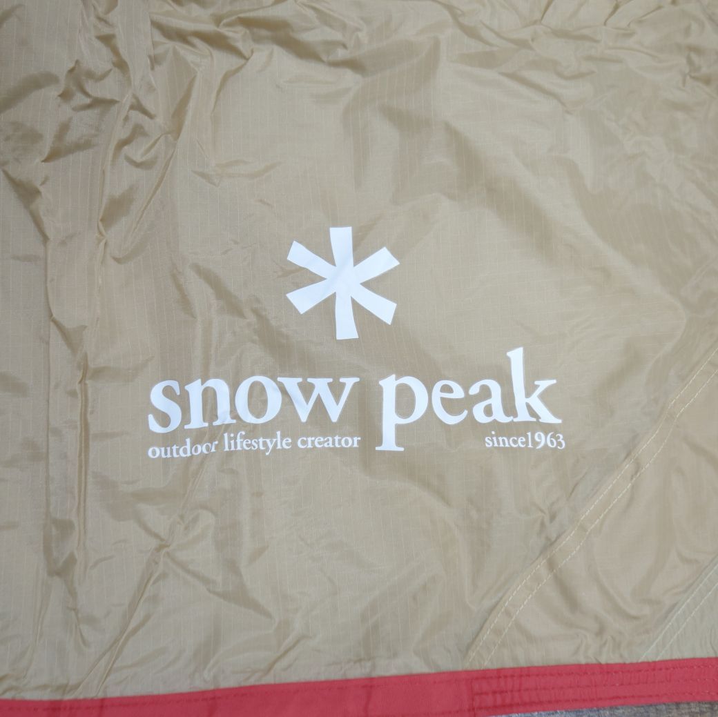 Snow Peak - 未使用 廃盤 希少 スノーピーク snowpeak SP タープ リップレクタKH TP-123KH 日除け キャンプ アウトドア 未使用 廃盤 希少 スノーピーク snowpeak SP タープ