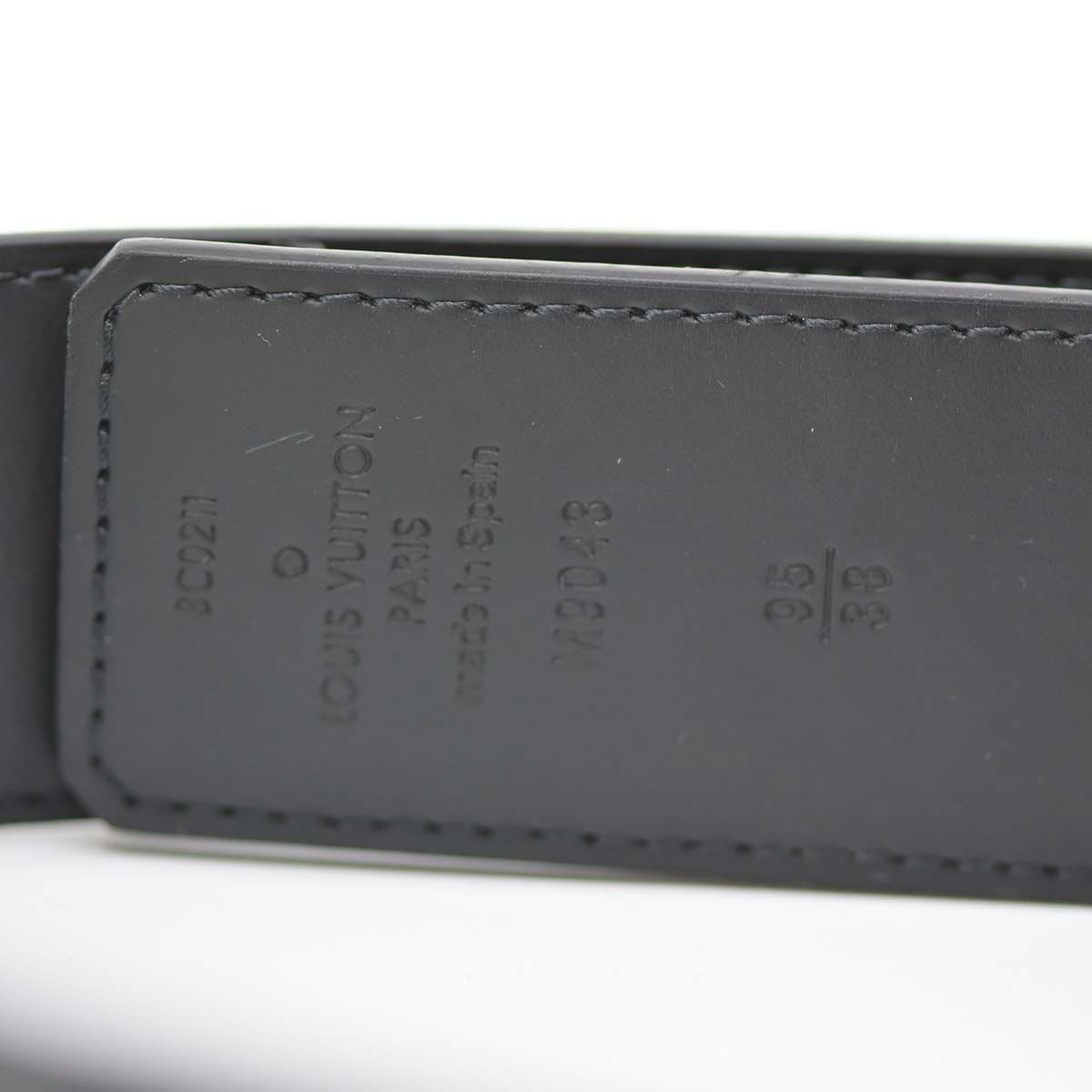 LV ベルト モノグラムエクリプス サンチュール・LV M9043 ロゴ 95/38