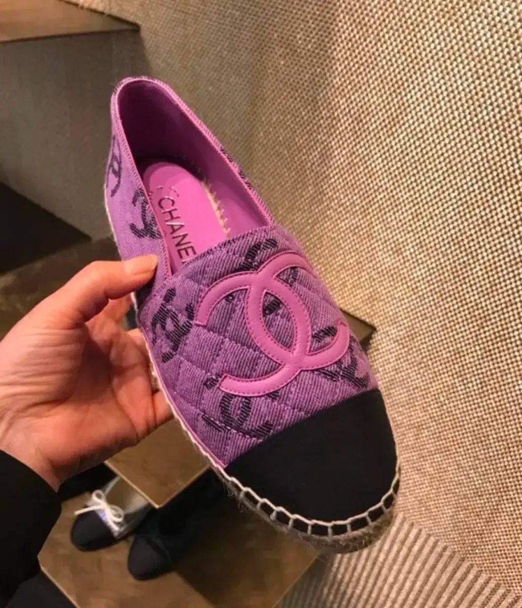 CHANEL シャネル cc ロゴ エスパドリーユ 36