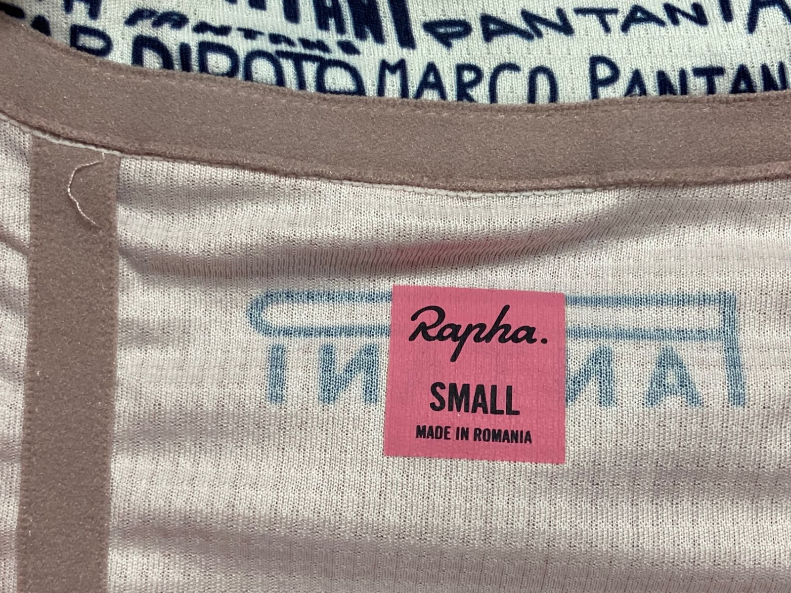 HS257 ラファ Rapha PANTANI SUPER LIGHTWEIGHT JERSEY 半袖 ピンク S ※ほつれ