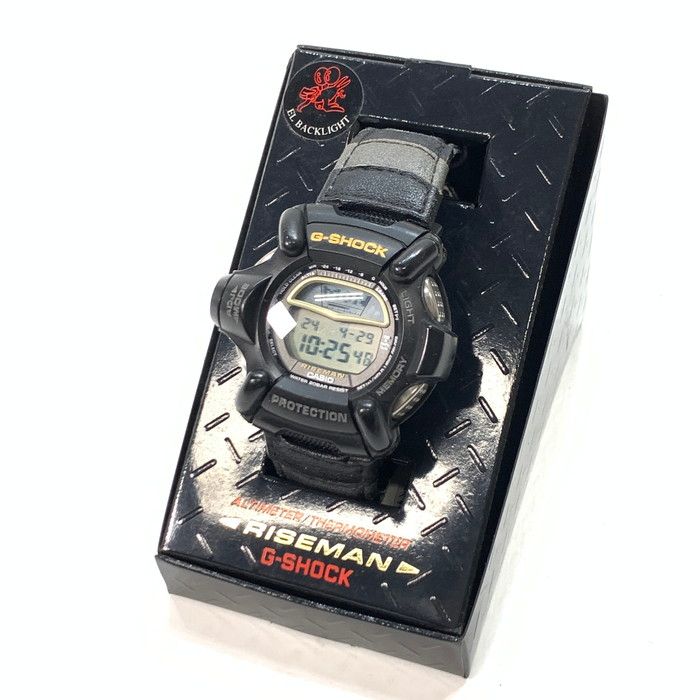 中古品】G-SHOCK ジーショック DW-9100BM-1T RISEMAN ライズマン 