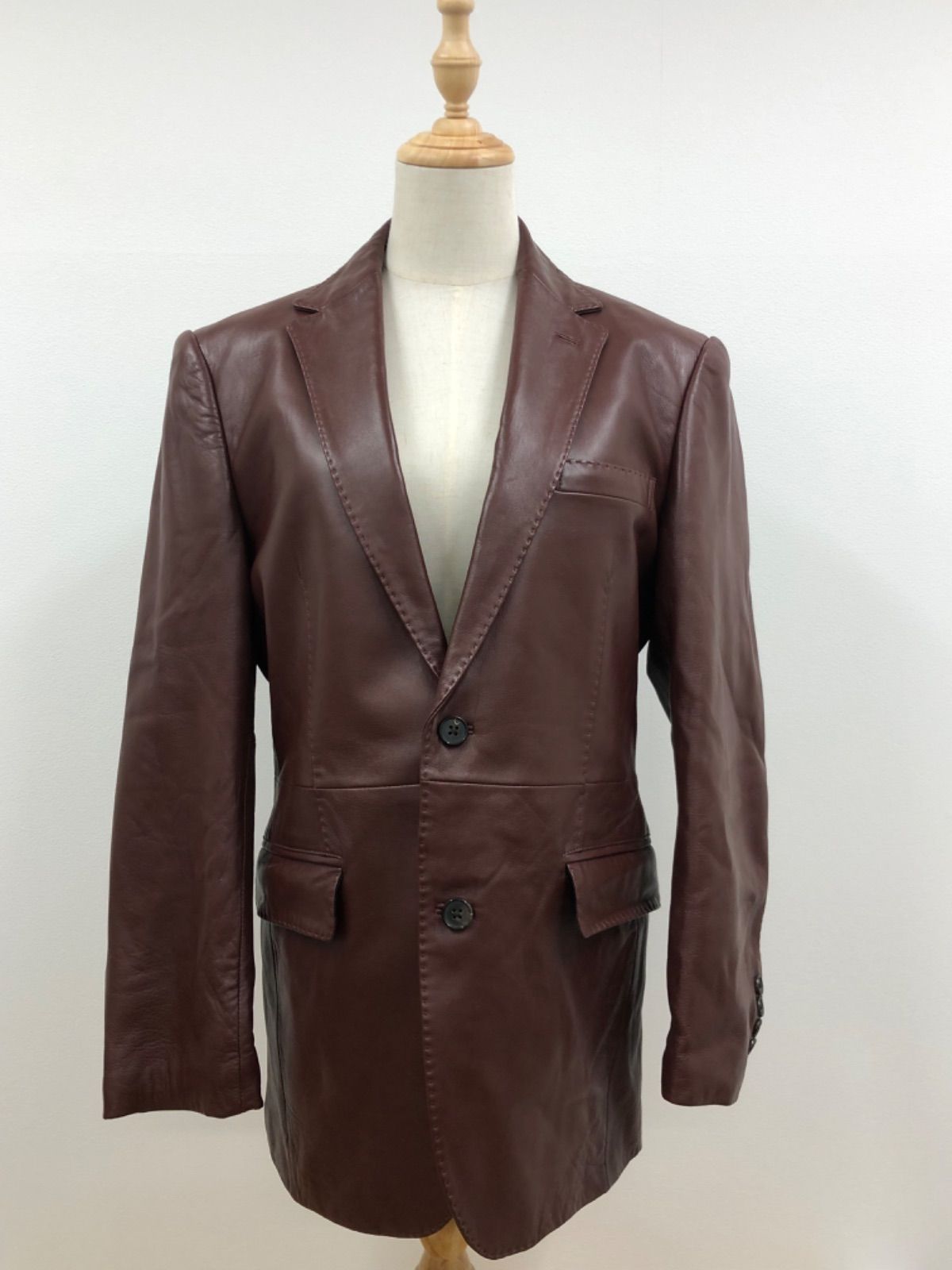 DURBAN 本革　レザージャケット ヴィンテージ　古着　245116351