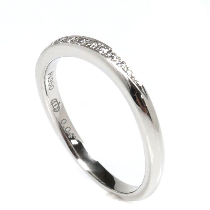 EXELCO DIAMOND Pt950プラチナ リング・指輪 ダイヤモンド0.047ct 8.5