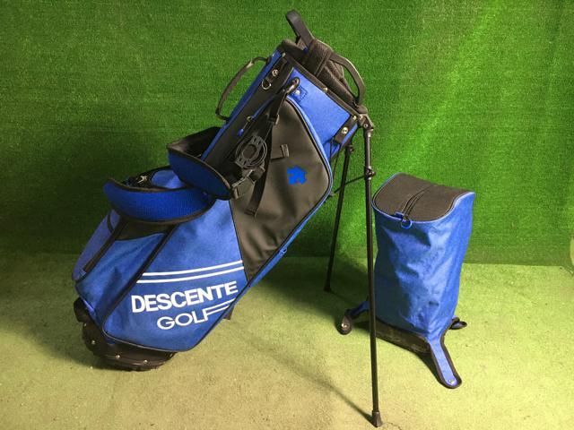 【中古ゴルフ用品】【超美品】デサント 軽量/スタンドタイプ【14日間返品OK】