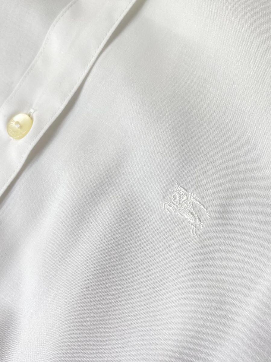 BURBERRY バーバリー 無地 長袖 シャツ size160A/白