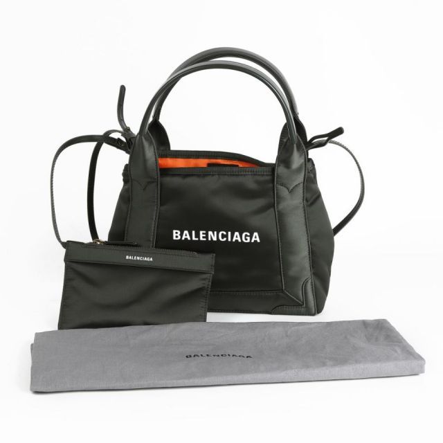 バレンシアガ BALENCIAGA ミニバッグ ナイロン ダークグリーン バレンシアガ BALENCIAGA ミニバッグ ナイロン ダークグリーン
