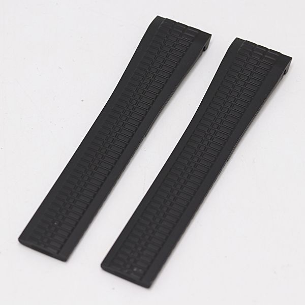 ♥品 パテックフィリップ ベルト ブラックカラー ラバー 22ｍｍ メンズ腕時計 2000000 NSK KMR
