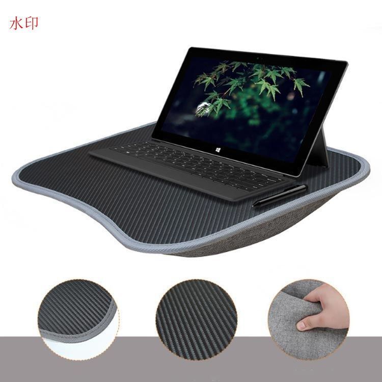 膝上テーブル クッションテーブル ラップテーブル 読書 ノートパソコン ノート PC タブレット ラップトップテーブル タブレット用 ラップデスク 車内 ひざのせ デスク 机 テーブルクッション 膝上