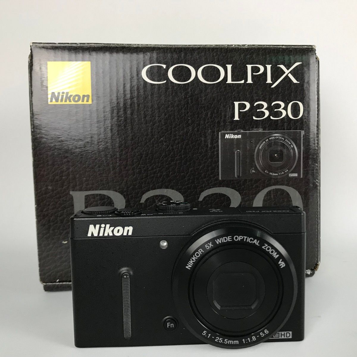 Nikon ニコン COOLPIX デジカメ P330 ブラック
