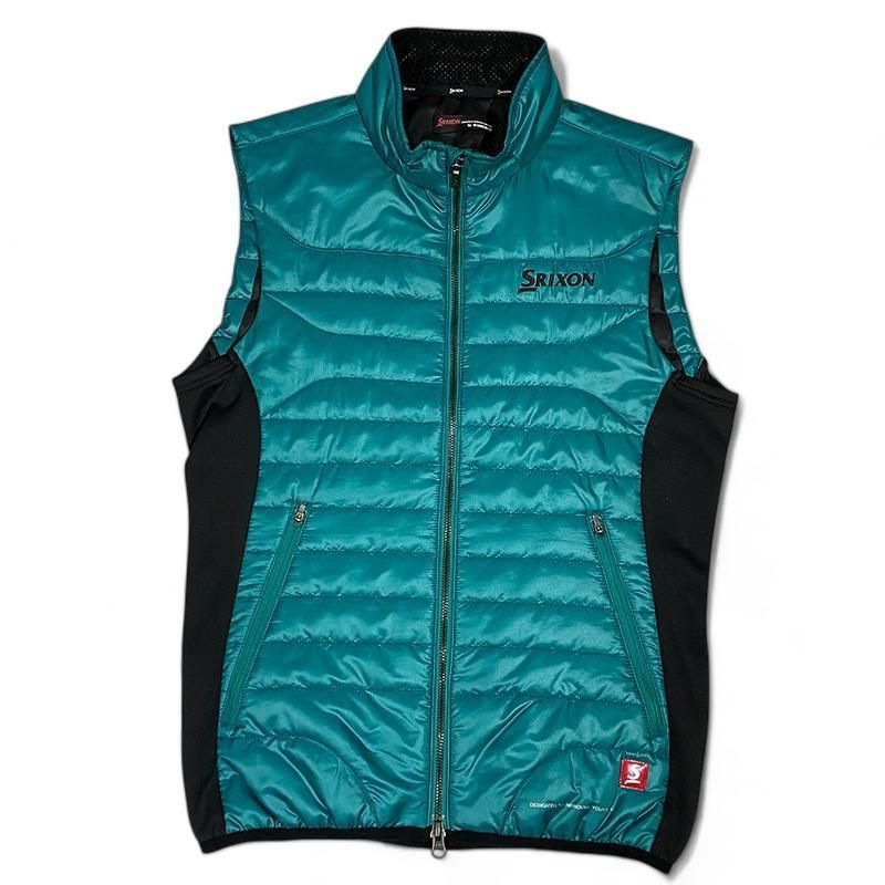 DESCENTE デサント SRIXON スリクソン 切替 中綿ベスト M DESCENTE デサント SRIXON スリクソン 切替 中綿ベスト M