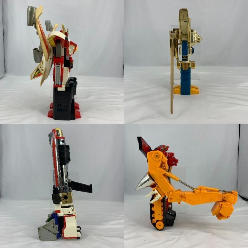 勇者指令ダグオンDX火炎合体ファイヤーダグオン フィギュアセット売り タカラ 勇者指令ダグオン DX 超火炎合体 スーパーファイヤー