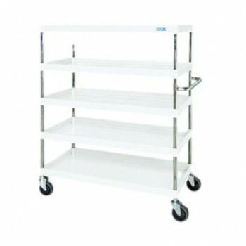 サカエ CSパールワゴン中量タイプ パールホワイト CSP-12155SEW