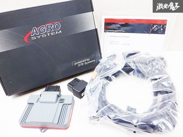 新品!! DTEシステム AGRO SYSTEM VW ワーゲン シロッコ 2.0TSI 1K8 サブコン POWER BOX パワーボックス パワーアップ 10353511-3449 棚B4E