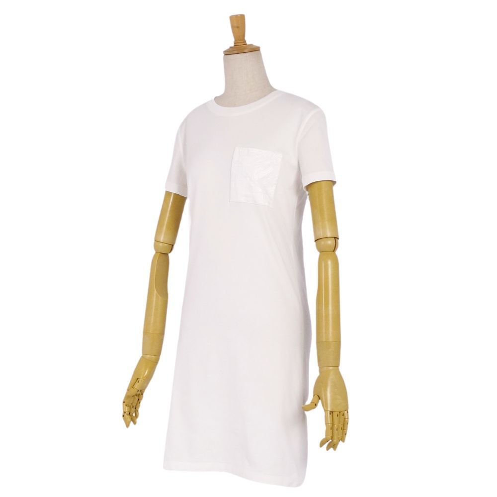 極美品 エルメス HERMES ワンピース 22SS Tシャツ カットソー 半袖