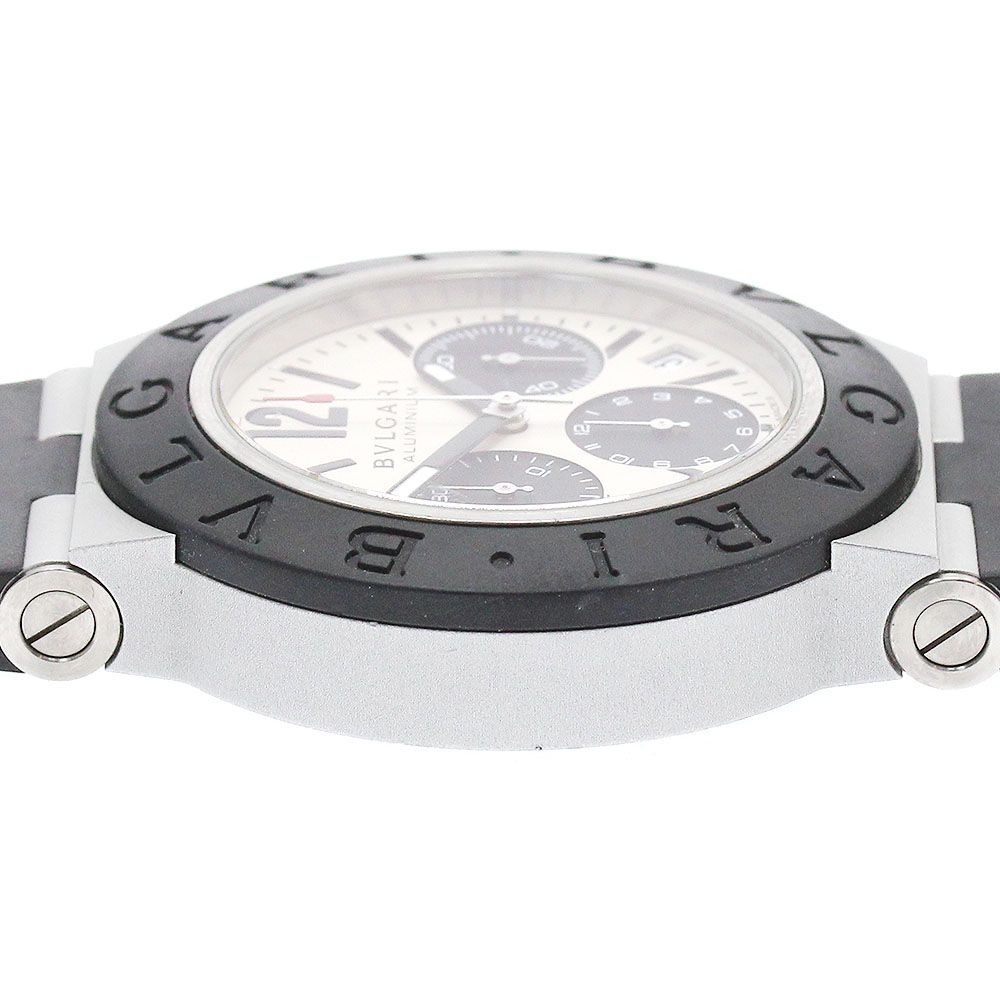 BVLGARI／クロノグラフ アルミニウム／ BB40ATCH／自動巻き式 腕時計