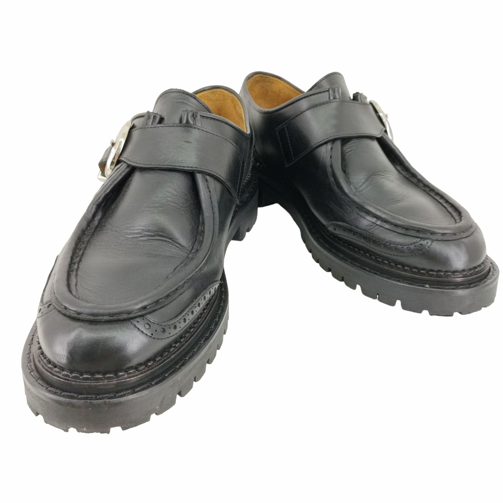 トーガビリリース TOGA VIRILIS BUCKLE LEATHER BOOTS Tyrolean shoes 