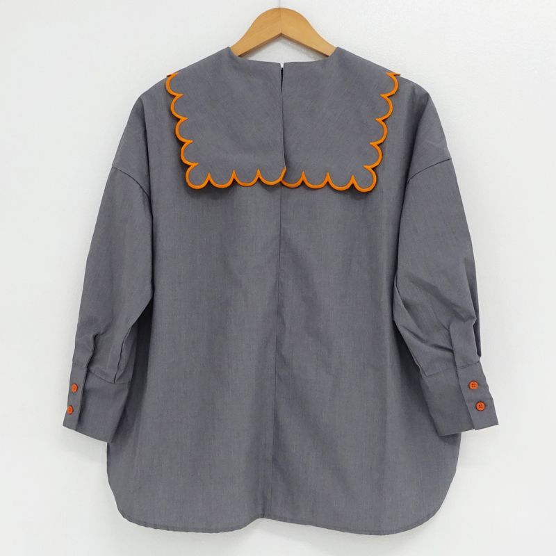 LINKABLE スカラップブラウス 【公式通販】