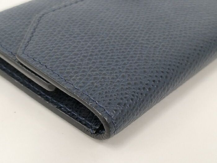 レザー ネイビー