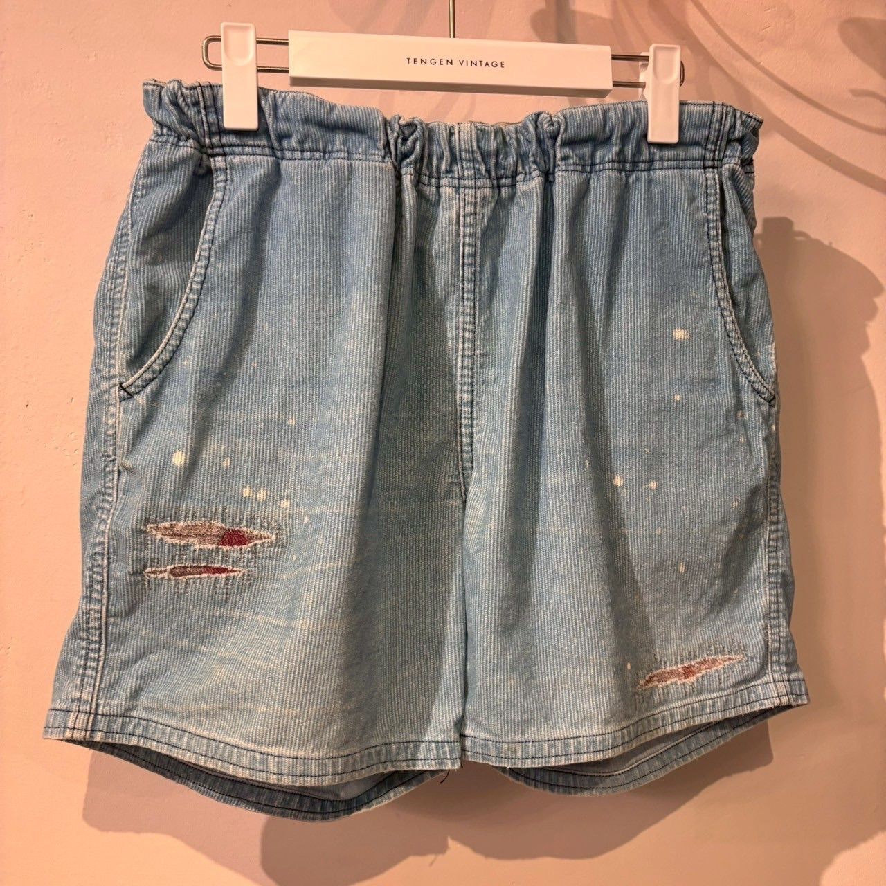 ロンハーマン Ron Herman コーデュロイシャツ 水色 サイズL