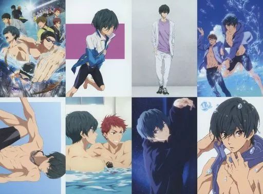 Free! 　郁弥　 海外限定前売り特典　大判ポストカード　【在庫こちらのみ】 中古】ポストカード 桐嶋郁弥ver. キャラクター・リバイバル・ポスト