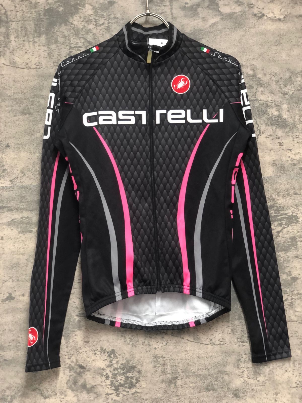 IX675 カステリ castelli servizio corse 長袖サイクルジャージ