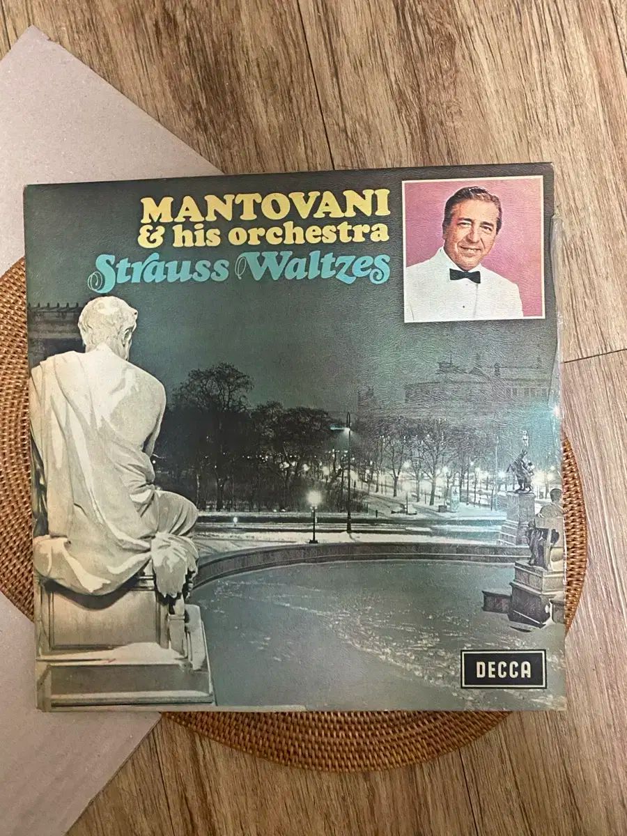 ＜再生確認済み＞「 STRAUSS WALTZES / MANTOVANI AND HIS ORCHESTRA 」 マントヴァーニ　オープンリール　７号　ミュージック　テープ ヨハン・シュトラウスII ワルツアルバム 自動演奏 ピアノプレーヤー