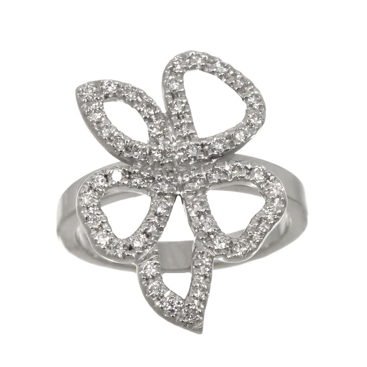 グッチ GUCCI #7 リング ダイヤ K18 WG ホワイトゴールド 750 指輪  