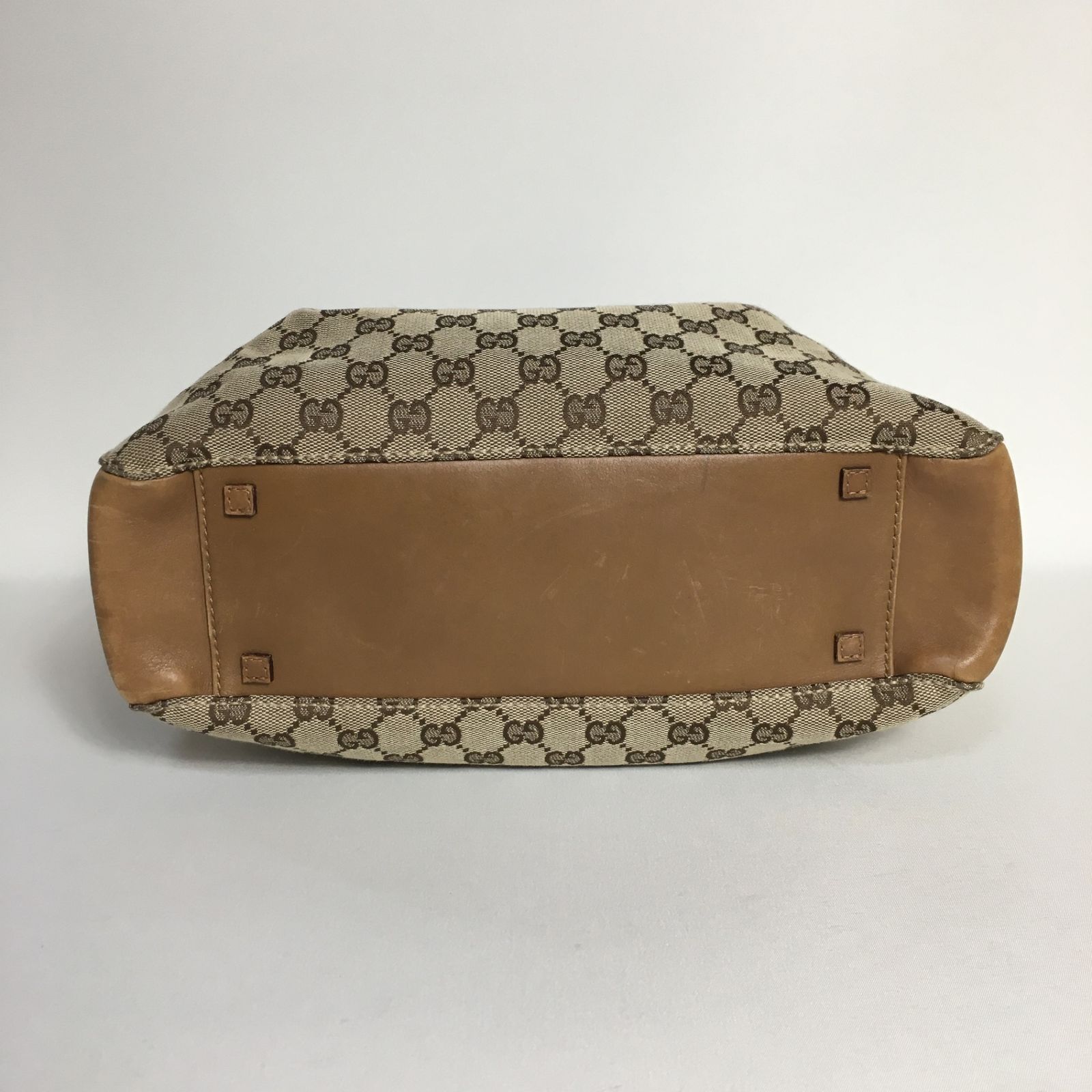 2505-36｜※専用｜グッチ GGキャンバス ハンドバッグ ライトブラウン 2505-36｜※専用｜グッチ GGキャンバス ハンドバッグ ライト