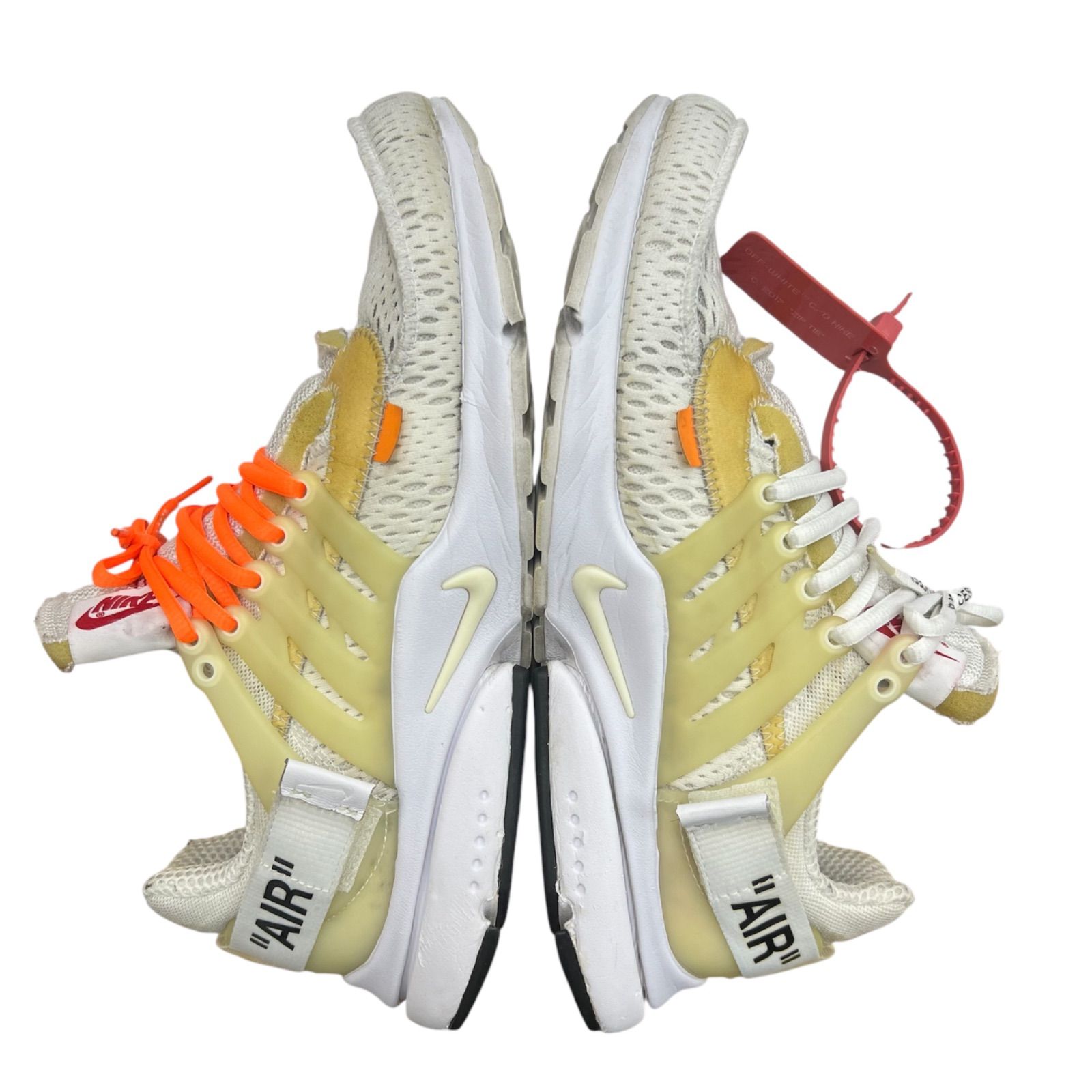 オフホワイト ナイキ エアプレスト プレスト Off-White × Nike Air Presto White Black Cone 28cm  The Ten ヴァージル・アブロー ホワイト - メルカリ