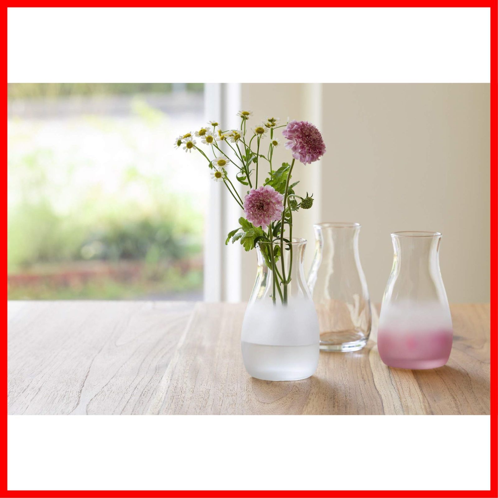 迅速発送アデリア(ADERIA) 花瓶 ガラス花瓶 てびねりミニ花器 ホワイト 直径約7.7x高さ12.9cm 日本製 9571 - メルカリ