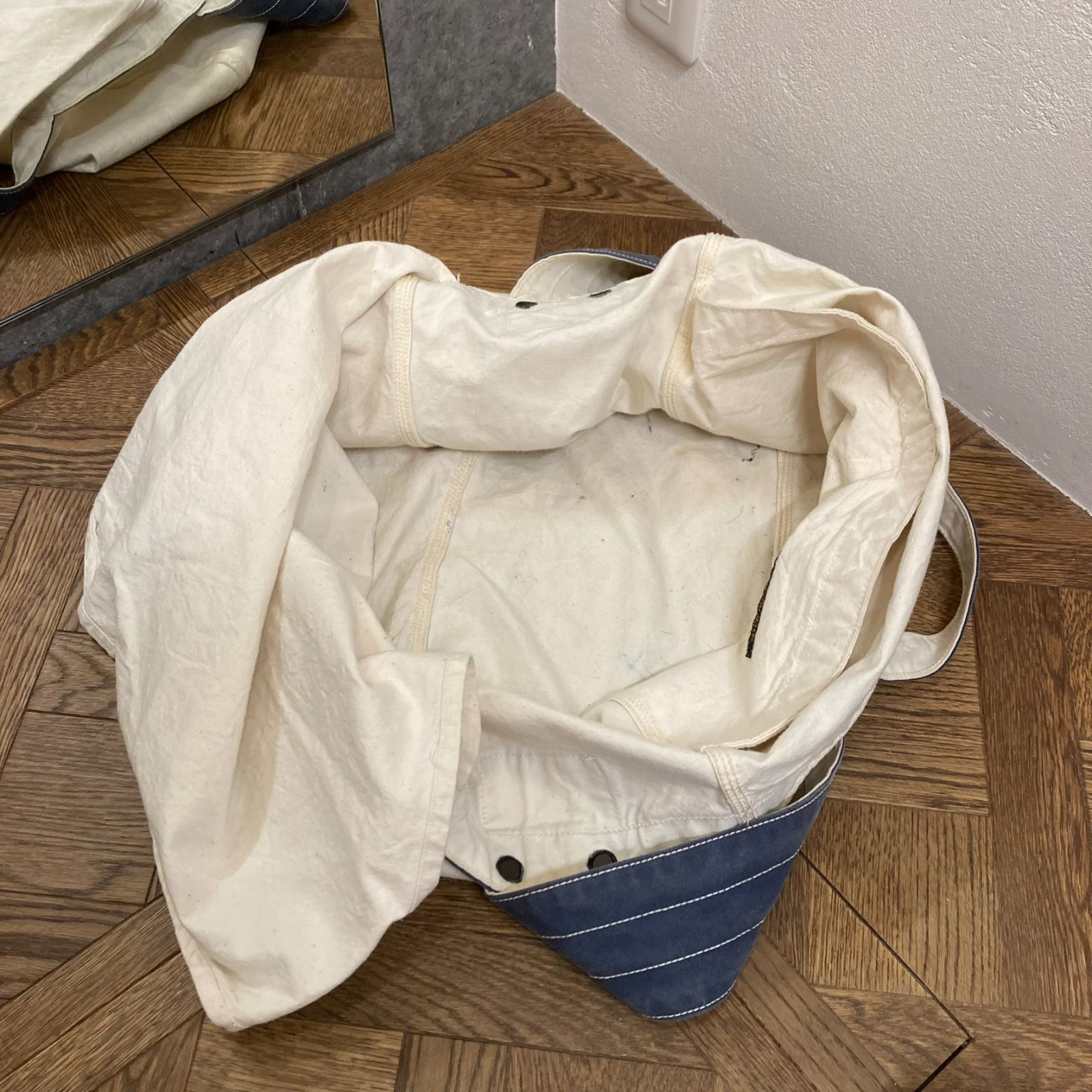 PHIGVEL フィグベル 2WAY NEWSPAPER BAG バッグ PHIGVEL フィグベル｜DUCK CLOTH NEWSPAPER BAG ダッククロス