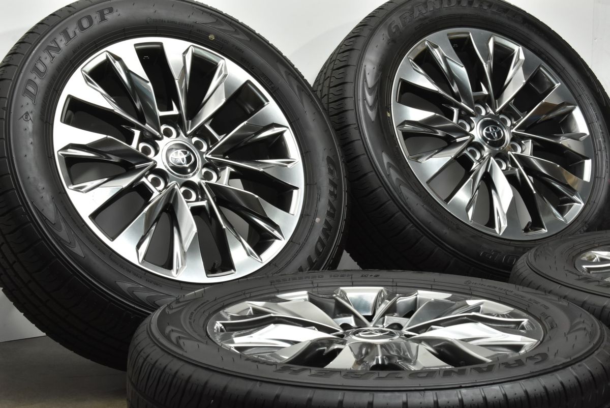 とし 2024年製 新車外し】トヨタ ランドクルーザー 300 ZX 純正 20in 8J +60