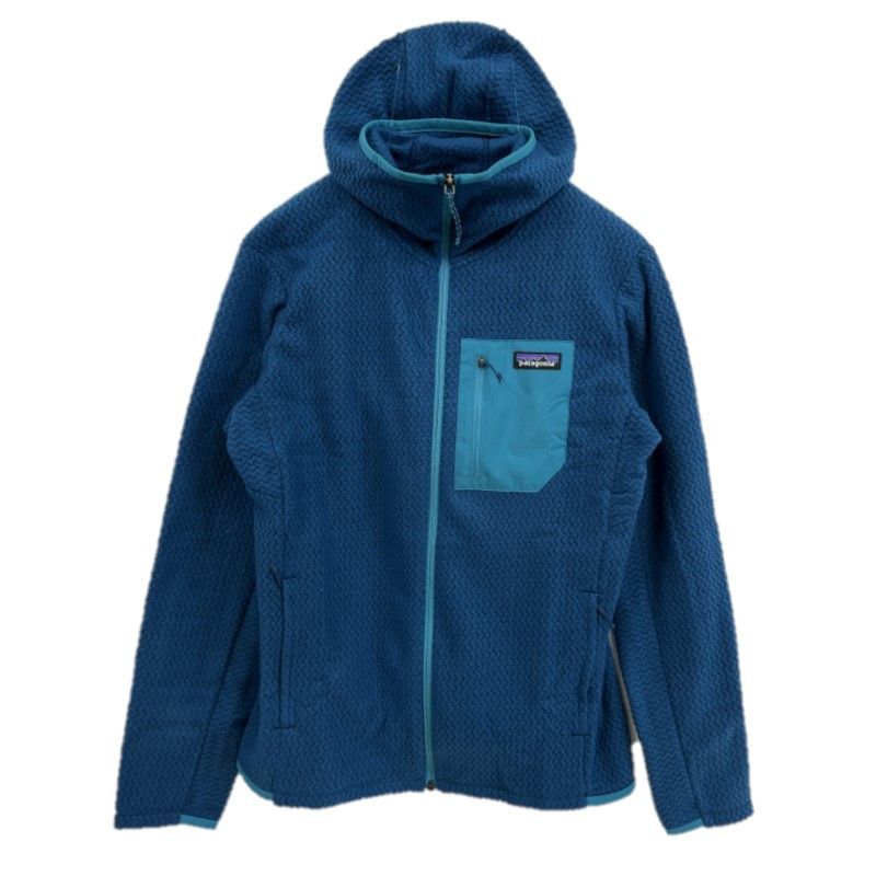 【 即納 】 パタゴニア メンズ R1エア フルジップ フーディ ( Lagom Blue ) | PATAGONIA R1 Air FullZip Hoody