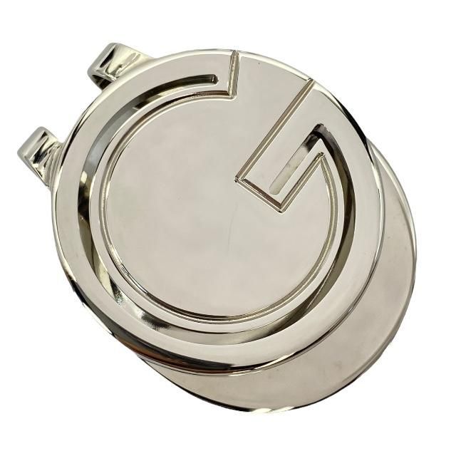 GUCCI グッチ Gモチーフ マネークリップ 小物 ロゴ シルバー