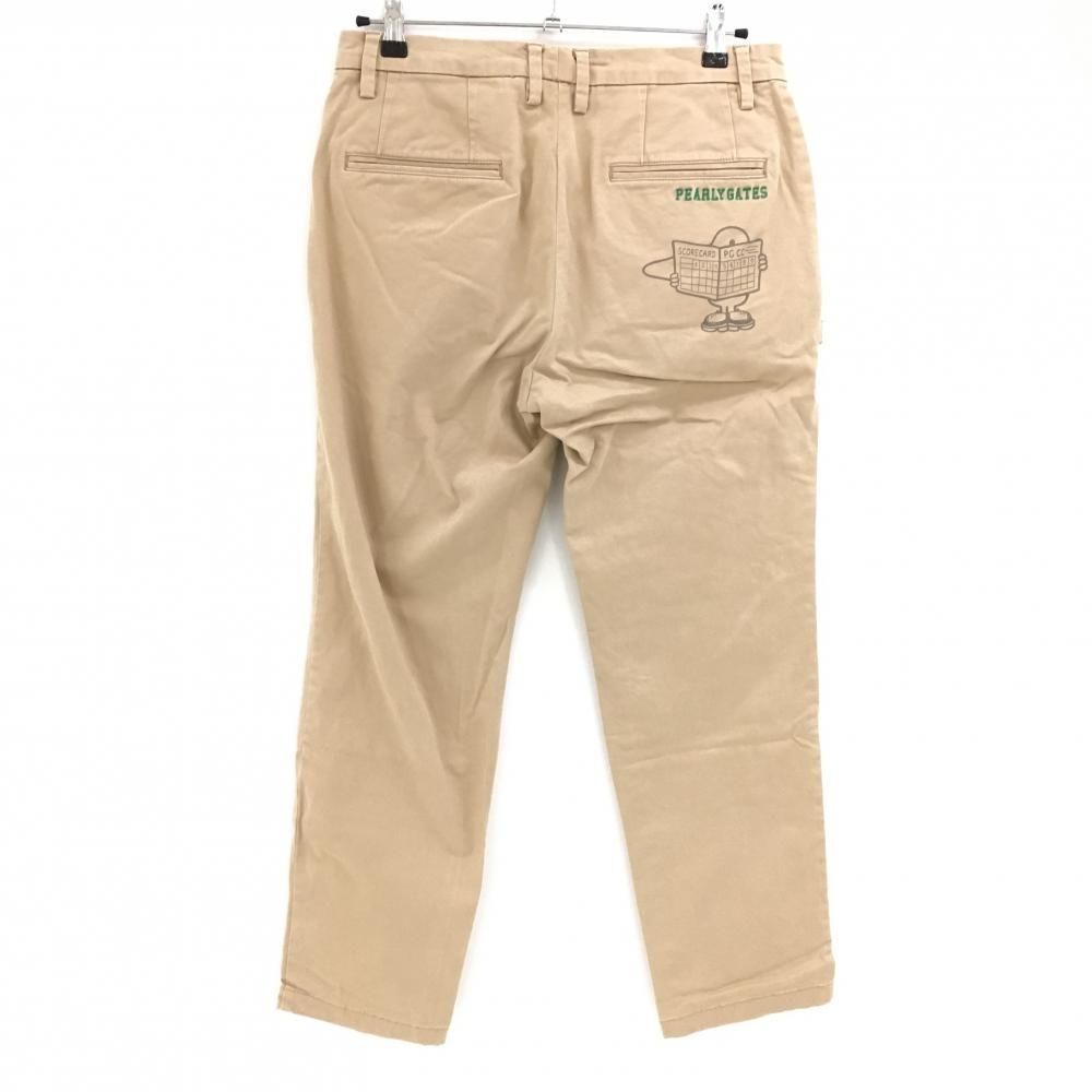 パーリーゲイツ パンツ ベージュ ストレッチ メンズ 5(L) ゴルフウェア