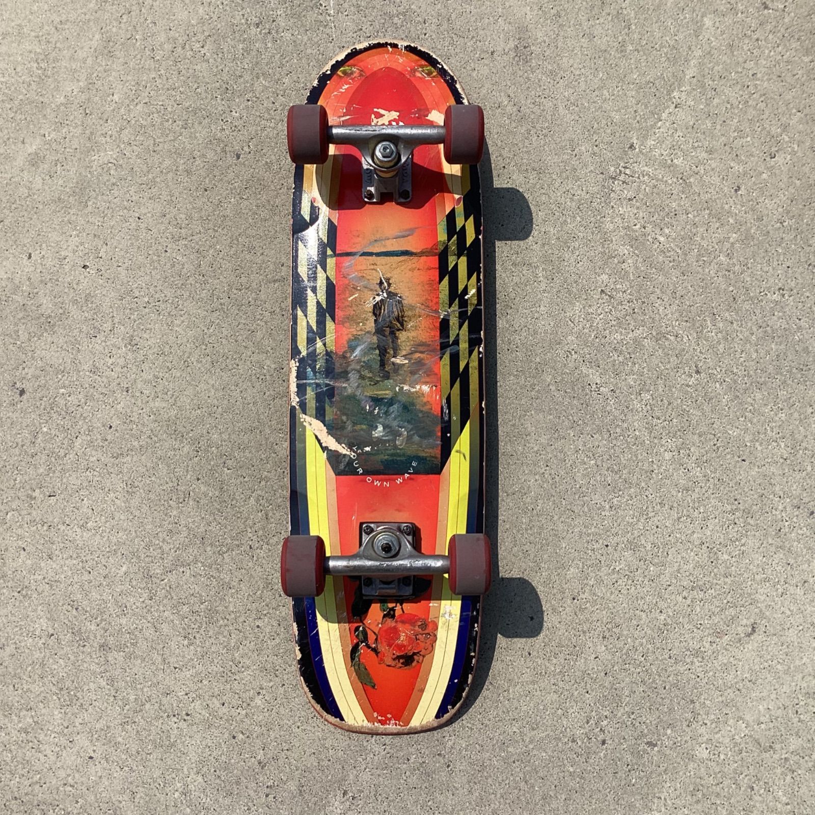 YOW ヤウ スケートボード CRUISER ROSE 31.5 inch