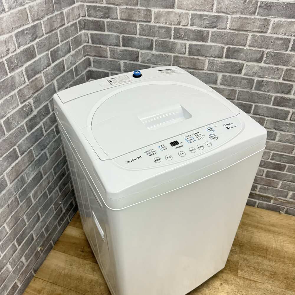 洗濯機 5.0kg ダイウ DAEWOO DW-S50AW 全自動 ひとり暮らし 5.0キロ 2018年製【中古】 - メルカリ