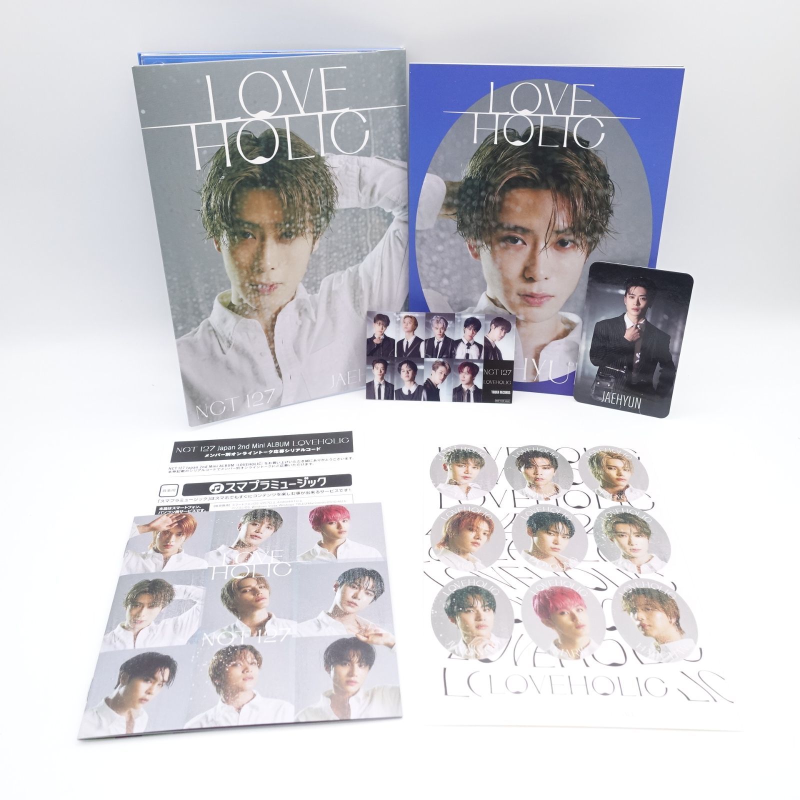 NCT 127 LOVEHOLIC Special teddybear set CD pin badge paper