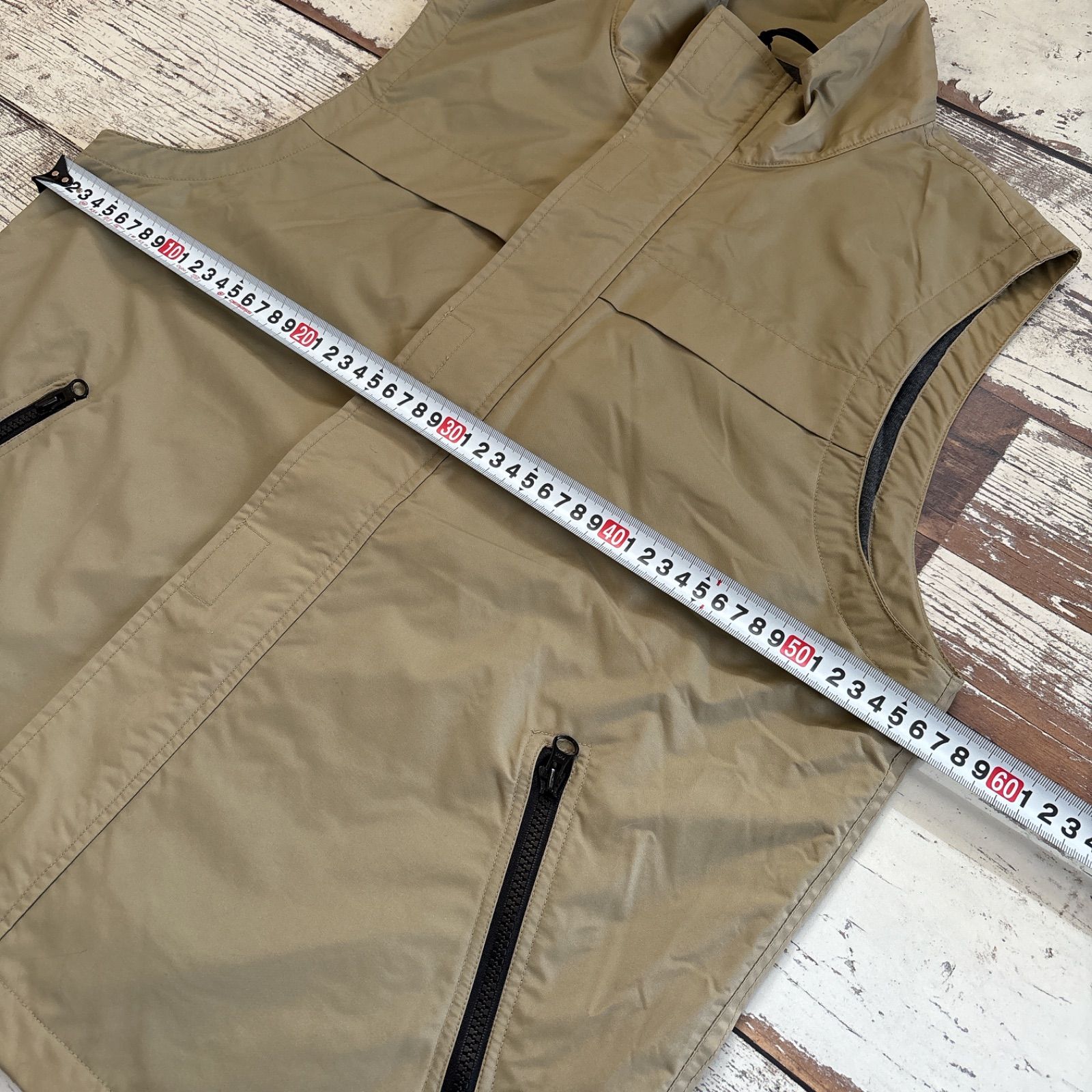 UNIQLO オールド ユニクロ ナイロン ジップアップ ベスト L 紺タグ 