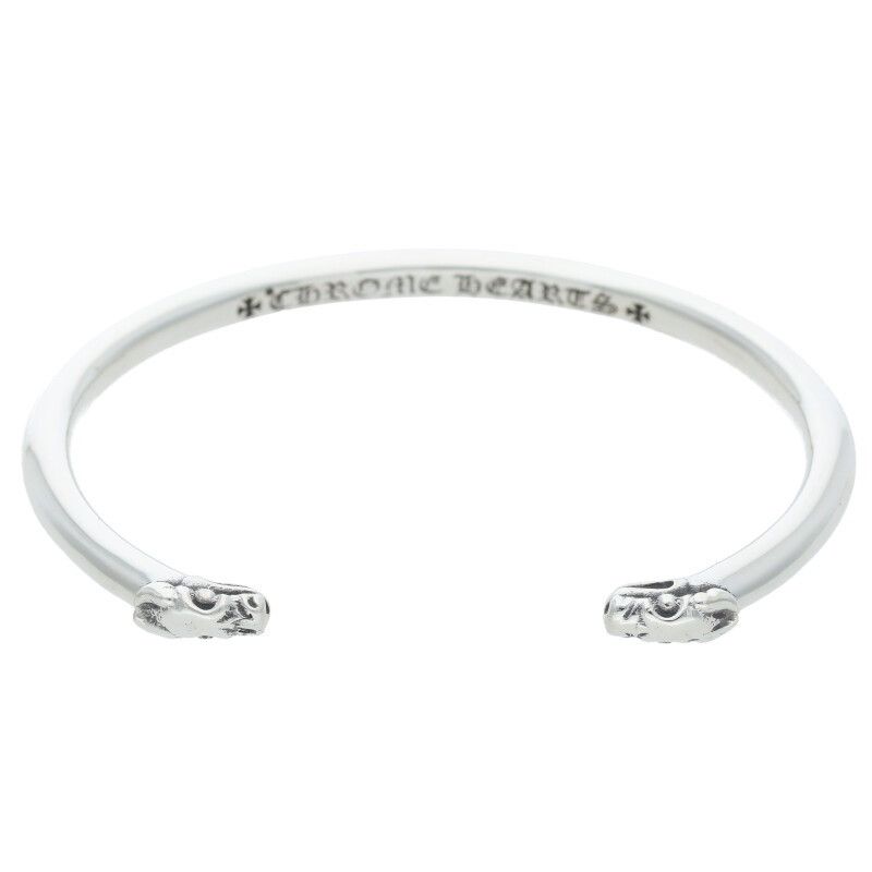 アクセサリー Chrome Hearts Bangle Double Dog クロムハーツ BANGLE DOUBLE DOG/ダブルドッグ シルバー
