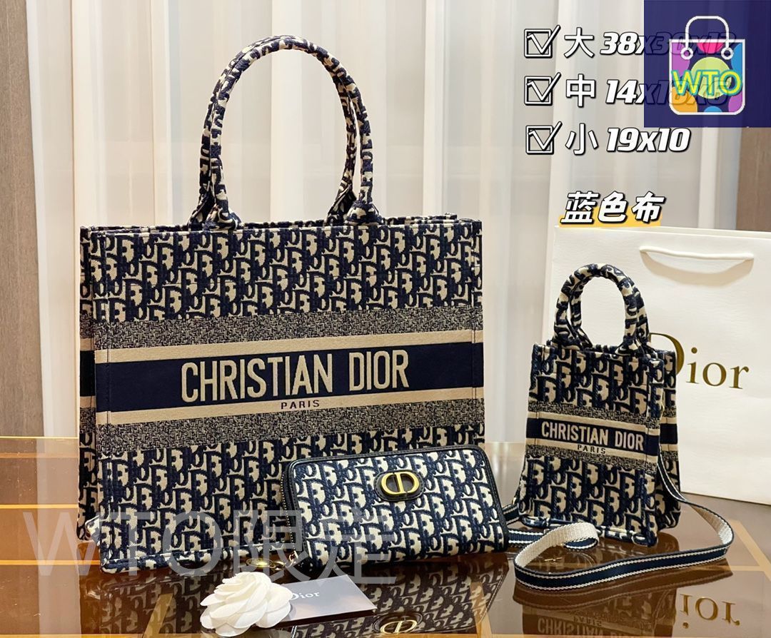 人気 Christian Dior クリスチャンディオール トートバッグ