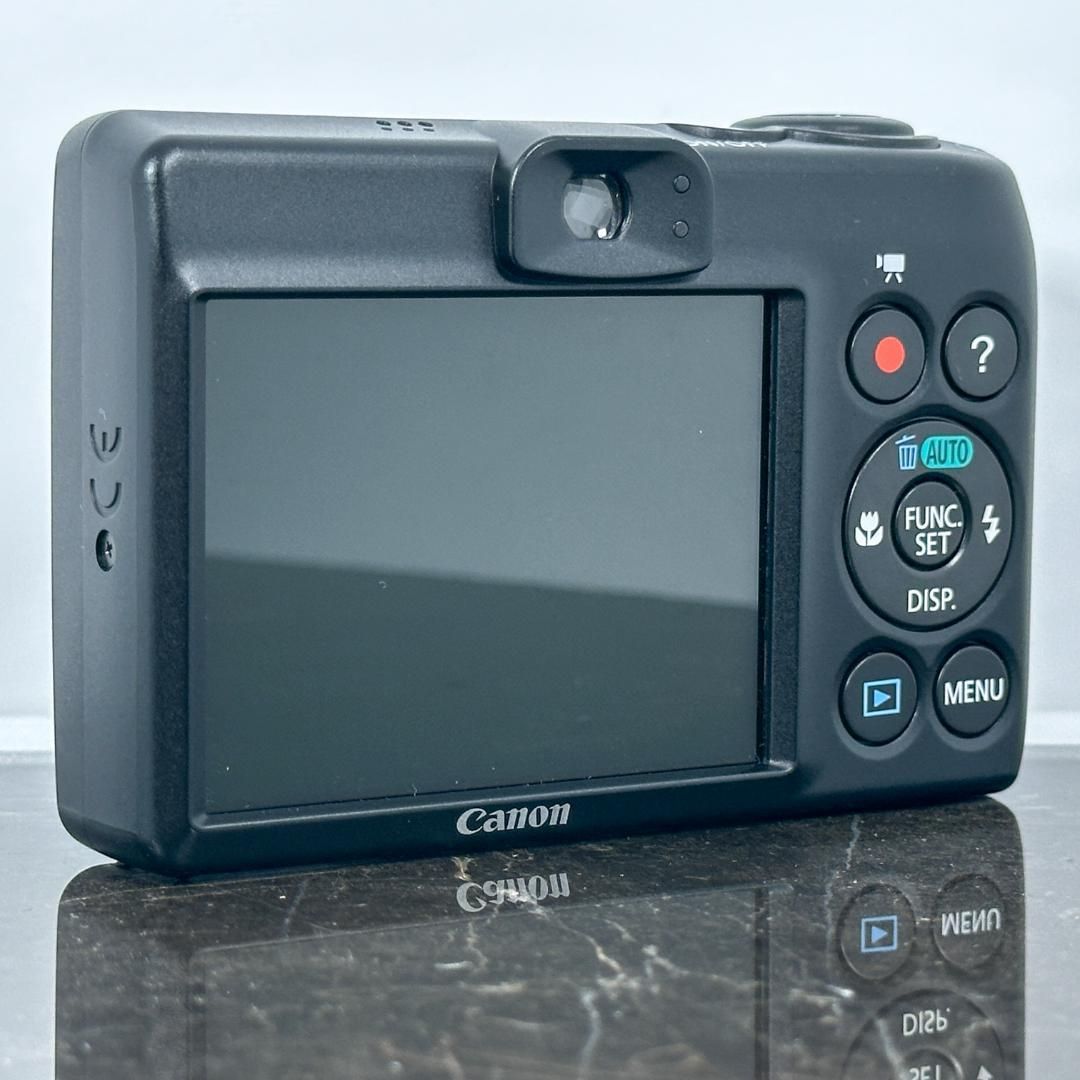 激レア美品】Canon PowerShot A1300 ブラック 単3電池駆動 激レア美品