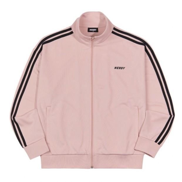 【Bunjang商品韓国直送】NERDY(ノルディ) NY トラック トップス ジャージ ピンク S