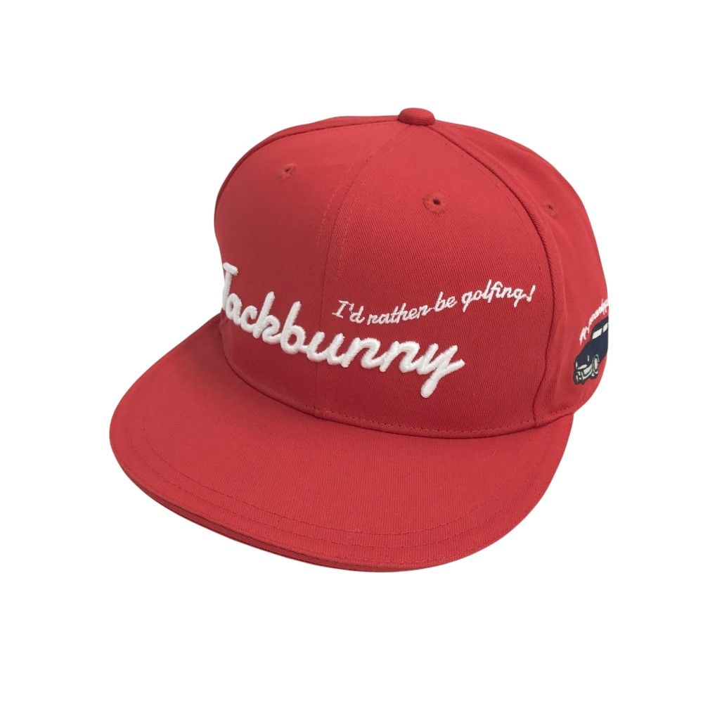 JACK BUNNY ジャックバニー  フラットキャップ  レッド系 FR [240101299036] ゴルフウェア ストスト